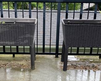 Pair Of Patio Planters
