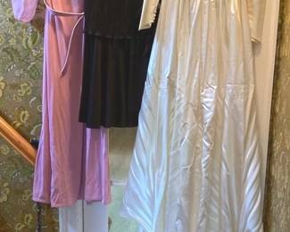 Vintage Satin Wedding Dress And Formal Wear