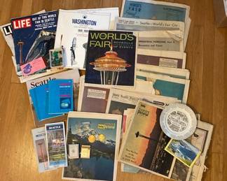 1962 Seattle Worlds Fair Ephemera