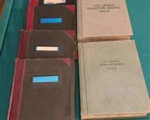 Seattle Times City Carrier Production Records 1940s