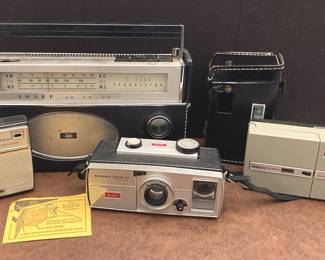 Vintage Cameras And Radios