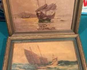 Two TG Purvis Original Paintings 