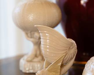 Belleek Footed Bowl  and more