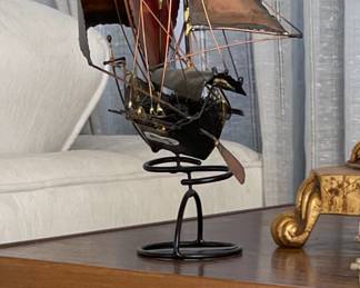 Sailboat Futurist, Copper