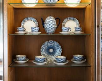 Russisches Kaffeeservice, Lomonossow, 