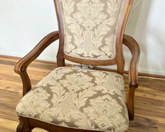 6 upholstered dining room chairs