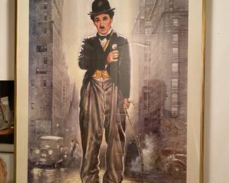 Renato Casaro / Charlie Chaplin - City Lights Signed Print $ 110.00