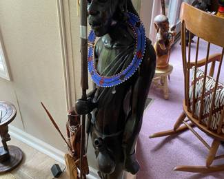 Tall Native Statue $ 420.00