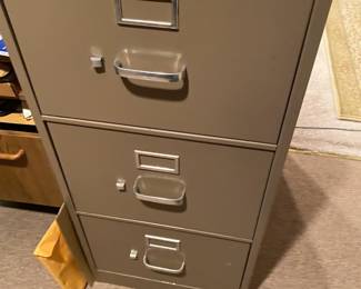 3 Drawer File Cabinet $ 50.00