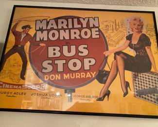 Marilyn Monroe / Bus Stop Poster $ 38.00