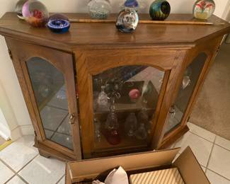 Vintage Glass Display $ 154.00