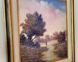 Donald Gibbs Oil on Canvas - Signed $ 280.00