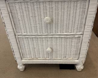 Wicker bedroom set