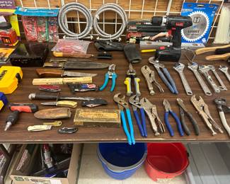 Lots of hand tools