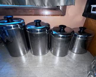 vintage canisters