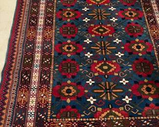 $1000 or highest offer whichever is greater. Antique Uzbek Rug ca 1960. Finest lamb's wool pile finely hand knotted on wool base. 6'4" x 4'8"