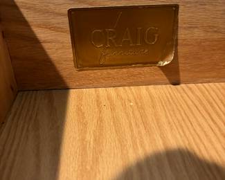 inside drawer manufacture label