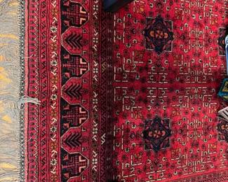 $780. Vintage Persian rug. 5'2" x 6'10"