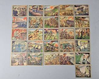 Lot 4j | 26 "Gum" 1938 Horrors Of War Cards