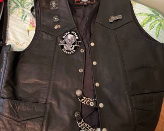 $50 Harley Davidson vest XL
