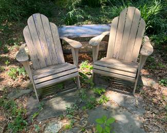 $60 Adirondacks Chairs need TLC