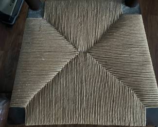 $90 low back wide woven seat