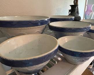 $180 blue and white nesting bowls