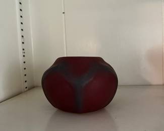 $24 Van Briggle Mulberry bowl 4 x 2 1/2”