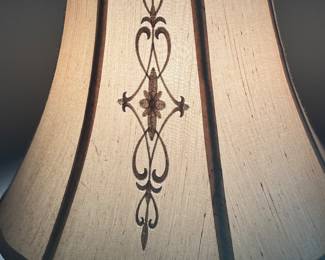 $126 Blue porcelain lamp 30T