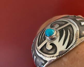 $100 Navajo cuff not marked clearly - 2 1/2" wrist size 