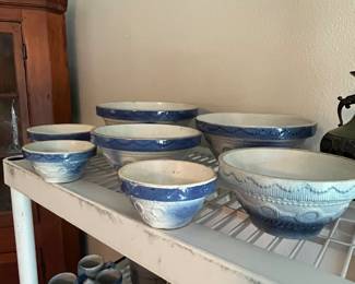 $180 blue and white nesting bowls