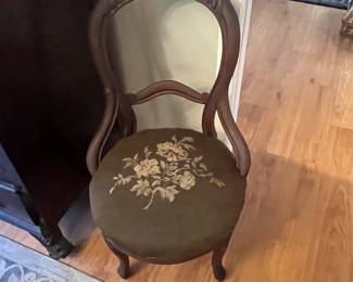 $50 floral chair