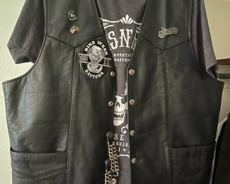 $50 Harley Davidson vest XL