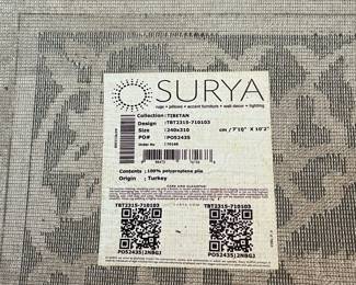 $120 Surya carpet Turkey 7 x 10