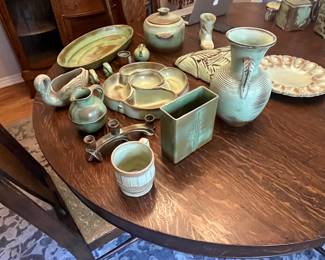 Frankoma Prairie green collection priced individually 