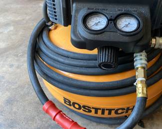 $100 Bostich 6 gal all attachments