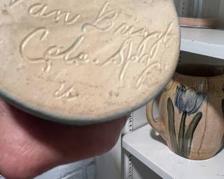 $146 Van Briggle Arts and Ming turquoise vase (largest) $96 Van Briggle turquoise vase (Middle) and $36 Van Briggle turquoise vase (smallest)