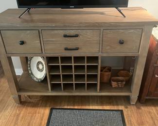 $325 - Wine Console / storage 55 x 20 x 36T