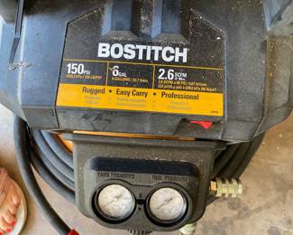 $100 Bostich 6 gal all attachments