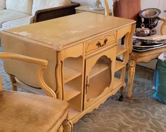 French/Italian style bar or kitchen island. matches dining room suite