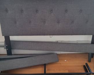 queen headboard and frame from Wayfair