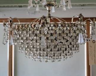 Schonbek crystal chandeleir