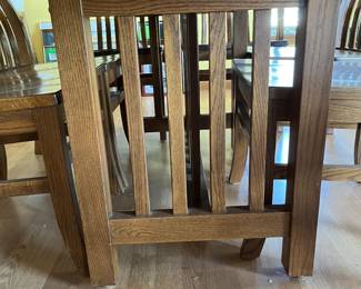 Close up of bottom of table