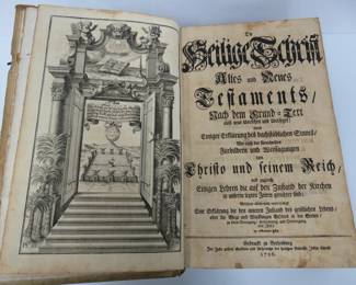 1726 German Bible