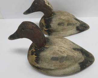Wooden duck decoys Artin's,  several other decoy lots