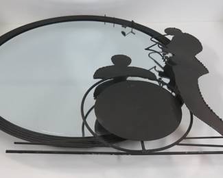 Curtiss Jere Jazz band brutalist mirror