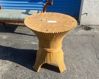 McGuire wheat shaft table base