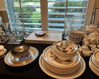 copmplete set of portmeirion