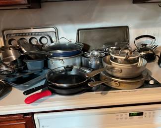 misc Al-claid pots and pans