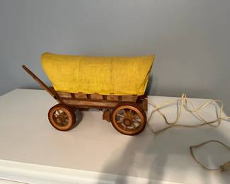 Covered Wagon Design Lamp